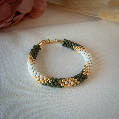Lila Forest Braided Bracelet