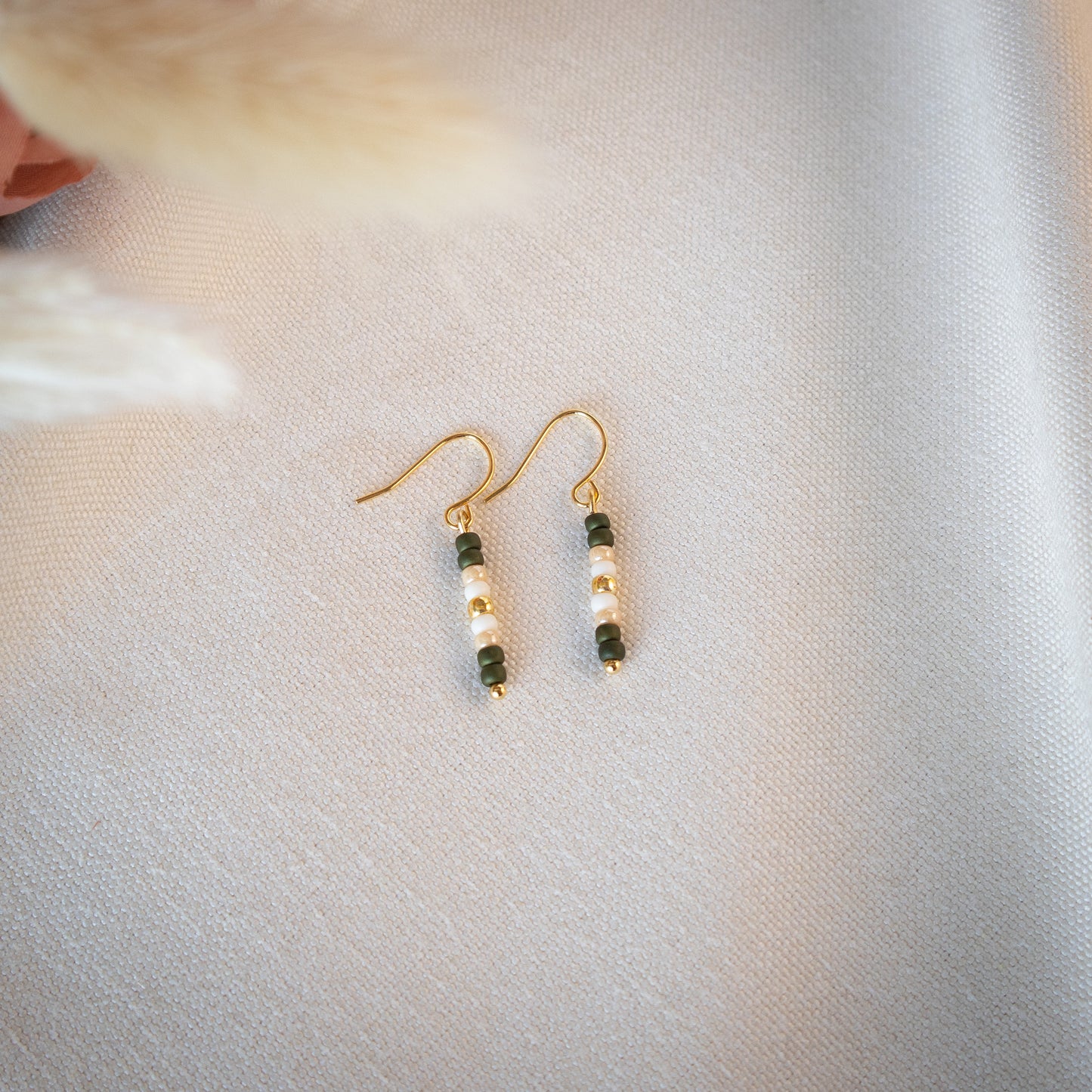 Lila Forest Stick Earrings